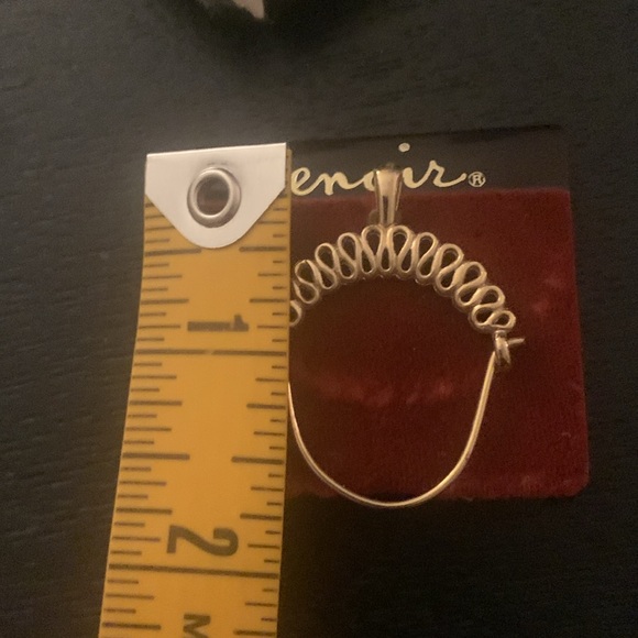 Gold plated Charm Holder Pendant - Picture 4 of 4